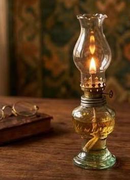 Chiếc đèn dầu thời điện khí hóa